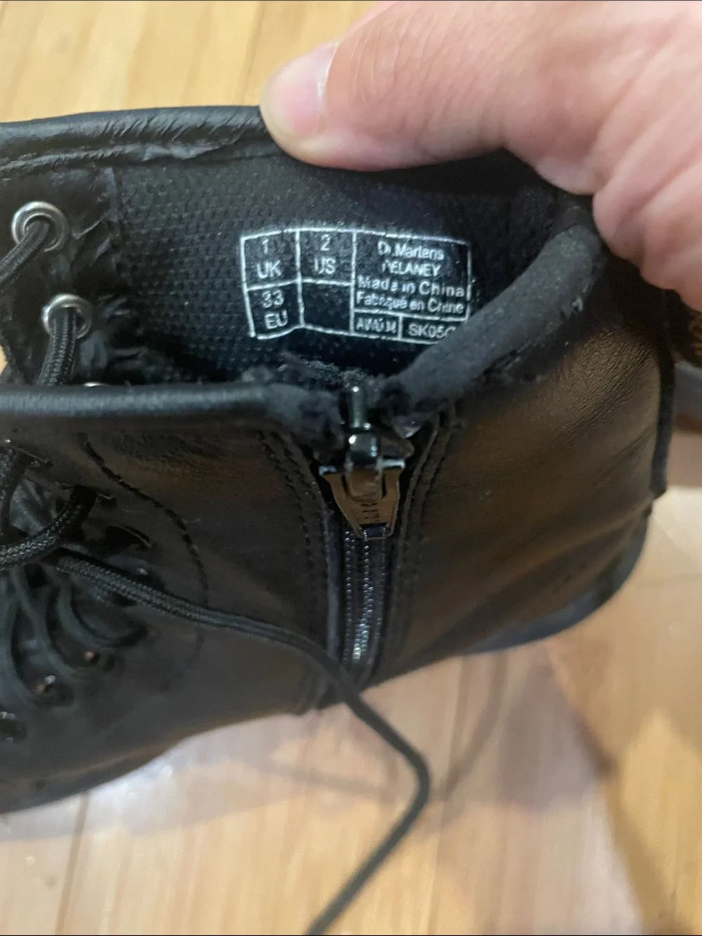 Dr. Martens sturdy leather